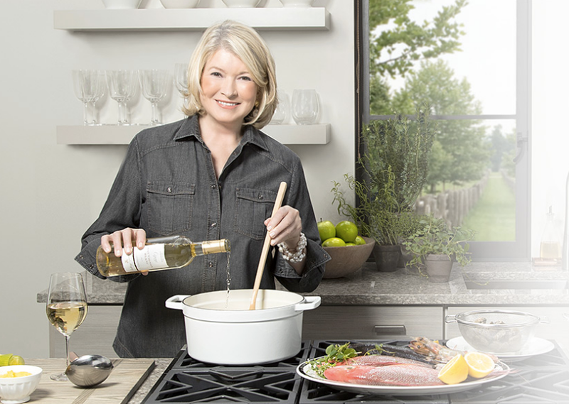 Screenshot via Martha Stewart Wine Co
